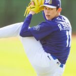 Roki Sasaki z Dodgers robí pokroky v zápase proti menším ligistom