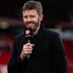 Michael Carrick na zápase Manchestru United