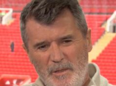 Roy Keane poslal správu do Man Utd ohľadom Michaela Carricka po tom, čo Wayne Rooney vyniesol jasný verdikt MANCHESTER, ANGLICKO – 7. FEBRUÁRA: Roy Keane, bývalý futbalista a teraz televízny učenec portrét pred zápasom štvrtého kola Emirates FA Cup medzi Manchestrom United a Leicester City na Old Trafford 7. februára 2025 v Manchestri v Anglicku. (Foto Richard Sellers/Sportsphoto/Allstar cez Getty Images)