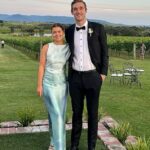 Megan Hustwaite je na obrázku so svojím bývalým, hviezdou AFL Oscarom McDonaldom. Vystrelila naňho po tom, čo na ňu na internete potiahol prstom