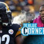 6. novembra 2011; Pittsburgh, PA, USA: Defenzívny obranca Pittsburgh Steelers Ike Taylor (24) v prvej štvrtine proti Baltimore Ravens na Heinz Field nastupuje na ihrisko s tvárou pokrytou hrozným uterákom. The Ravens vyhrali 23:20. Povinný kredit: Charles LeClaire-USPRESSWIRE