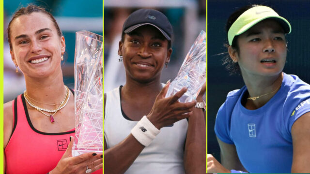 Sabalenka cementuje na prvom mieste, Gauff prejde Swiatek, Baptiste +12, Raducanu -5, Eala -16
