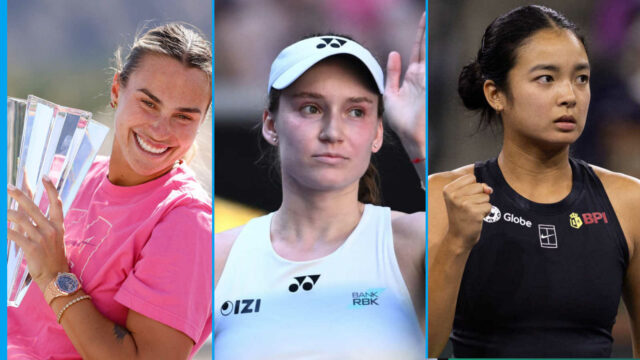 Sabalenkin náskok rastie, Rybakina nová č. 2, Swiatek klesá, Raducanu Sabalenkin náskok rastie, Rybakina nová č. 2, Swiatek klesá, Raducanu top 25, Eala top 30