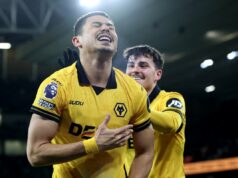 Sabotážna misia Wolves pokračuje, no trápenie Liverpoolu presahuje jeden krutý moment Andreho odrazený úder vytrhol Wolves všetky tri body (AFP cez Getty Images)