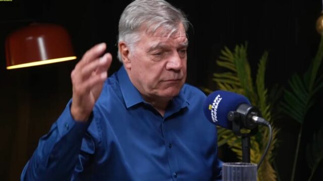 Sam Allardyce v podcaste No Tippy Tappy Football