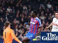 Sarr potopil 10-členné Spurs, pretože Crystal Palace sa rútil implodujúcim klubom bližšie k zostupu | Premier League Sarr potopil 10-členné Spurs, pretože Crystal Palace sa rútil implodujúcim klubom bližšie k zostupu | Premier League