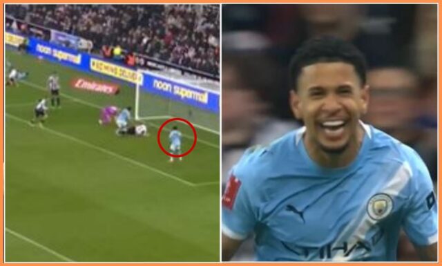 Savinho strieľa divný gól pre Manchester City vs Newcastle
