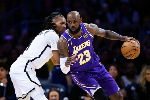 NBA: Brooklyn Nets v Los Angeles Lakers