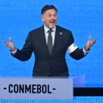 Šéf CONMEBOL vyhlasuje argentínskych víťazov Finalissima 2026