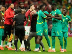 Senegal bezprecedentným krokom pripravil o titul Afcon – odovzdal Maroku víťazstvo Senegal usporiadal kontroverzný odchod vo finále Afcon (AP)