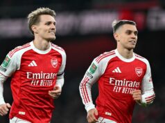 Šesť hráčov by mohlo chýbať Arsenalu vs Everton po tom, čo sa potvrdilo zvýšenie zranení a vypadol náznak návratu Mikel Arteta naznačil, že aspoň jeden z Leandra Trossarda alebo Martina Odegaarda by sa mohol vrátiť do Arsenalu proti Evertonu