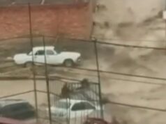 Silné záplavy zasiahli Machačkalu, hlavné mesto ruského regiónu Dagestan | Povodne Silné záplavy zasiahli Machačkalu, hlavné mesto ruského regiónu Dagestan | Povodne