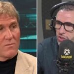 Moderátor TNT Sports Martin Keown počas zápasu Premier League medzi Brentfordom a Arsenalom na Gtech Community Stadium 12. februára 2026 v Brentforde, Spojené kráľovstvo