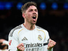 Skúška Arsenalu a pochybnosti o sebe: Valverdeho cesta k legende Realu Federico Valverde oslavuje gól