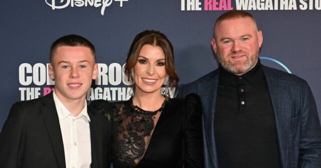 Kai Rooney, Coleen Rooney a Wayne Rooney