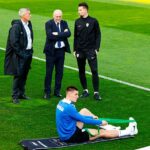 Slovinský šéf Bostjan Cesar (vpravo) trval na tom, že ho Man United nebude tlačiť kvôli medzinárodnej dostupnosti Benjamina Seska.