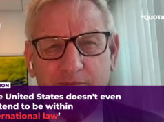 „Spojené štáty ani nepredstierajú, že sú v medziach medzinárodného práva“ | Americko-izraelská vojna proti Iránu "Spojené štáty ani nepredstierajú, že sú v medziach medzinárodného práva" | Americko-izraelská vojna proti Iránu