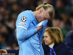 Správa Man City 1-2 Real Madrid (1-5 na agg): Tento posledný výstup z Ligy majstrov by mohol znamenať posledný prípad, keď sa Pep Guardiola ujal vedenia klubu v tejto súťaži, píše OLIVER HOLT Nálada Erlinga Haalanda odrážala náladu Manchestru City, keď vystúpili z Ligy majstrov