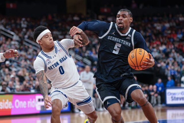 Basketbal NCAA: Georgetown v Seton Hall