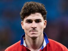 Správy Arsenalu: Julian Alvarez ponúka nádej na prestup, keď hviezda Gunners prezradila rozhovor Mikela Artetu Julian Alvarez v zápase Atlético Madrid vs Tottenham