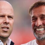 Arne Slot a Jurgen Klopp