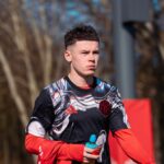 Kai Rooney na tréningu Manchestru United