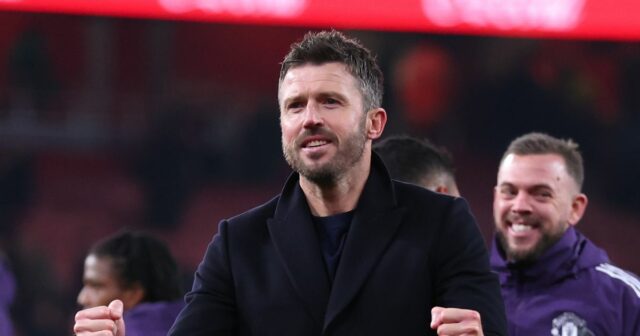 Tréner Manchestru United Michael Carrick