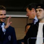 David Beckham a Brooklyn Beckham