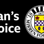 St Mirren vs Aberdeen, zostupový šesťbodový hráč oblečený ako návrat domov