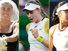 Stále dominuje Sabalenka, Rybakina č. 2, Swiatek dole, Eala +4, Gibson +45 Stále dominuje Sabalenka, Rybakina č. 2, Swiatek dole, Eala +4, Gibson +45