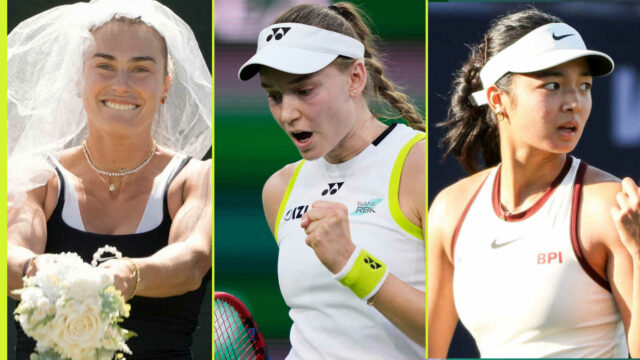 Stále dominuje Sabalenka, Rybakina č. 2, Swiatek dole, Eala +4, Gibson +45
