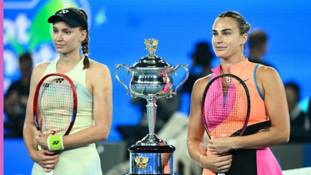 Štatistika, ktorá dáva Elene Rybakine náskok pred Arynou Sabalenkovou
