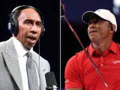 Stephen A Smith prosí Tigera Woodsa, aby prestal šoférovať Stephen A Smith prosí Tigera Woodsa, aby prestal šoférovať