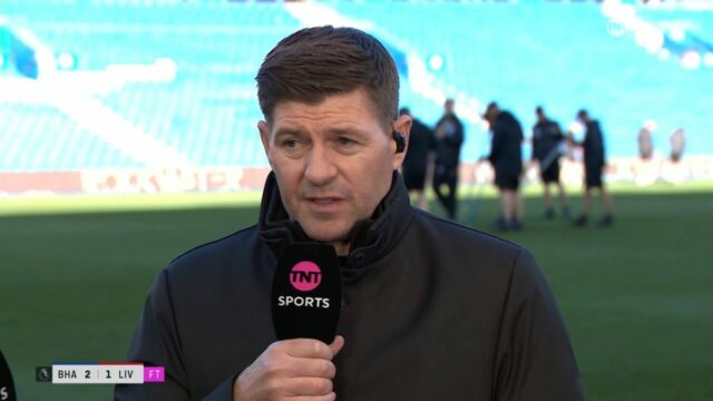 Steven Gerrard vysvetľuje problémy Liverpoolu, keď Arne Slot čelí tlaku Steven Gerrard hovorí po prehre v Liverpoole