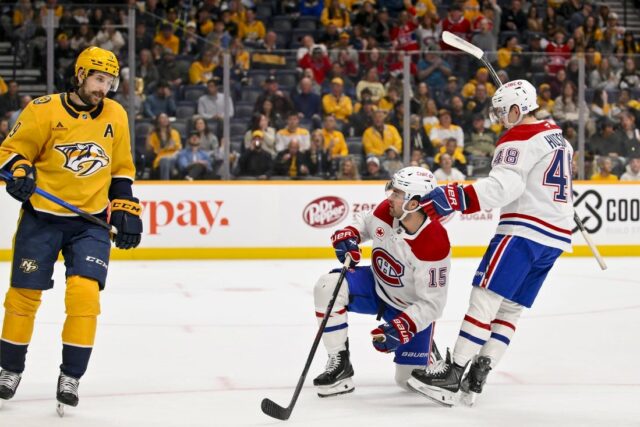 Stúpajúci Canadiens stíhajú druhé víťazstvo za týždeň vs. Hurricanes NHL: Montreal Canadiens v Nashville Predators