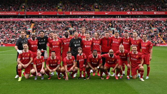 Sú v televízii Liverpool Legends vs Borussia Dortmund? Ako sa naladiť, priamy prenos a čas začiatku
