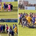 Hráči Rochdale a Sutton United