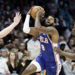 NBA: Philadelphia 76ers v Charlotte Hornets