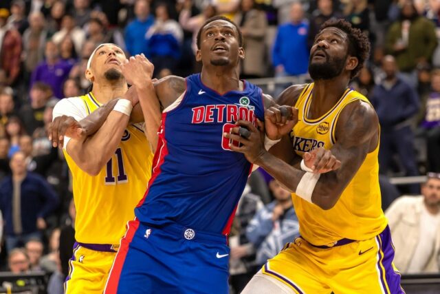 NBA: Los Angeles Lakers v Detroite Pistons