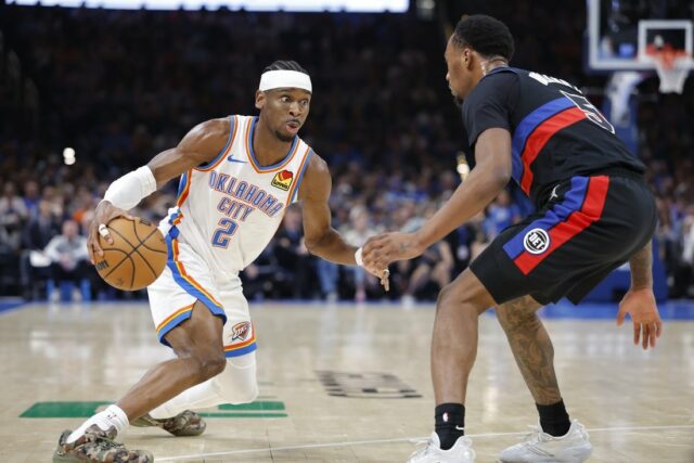 NBA: Detroit Pistons v Oklahoma City Thunder