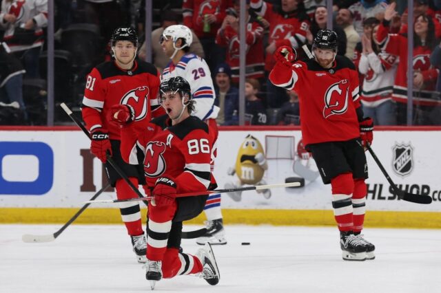 NHL: New York Rangers v New Jersey Devils