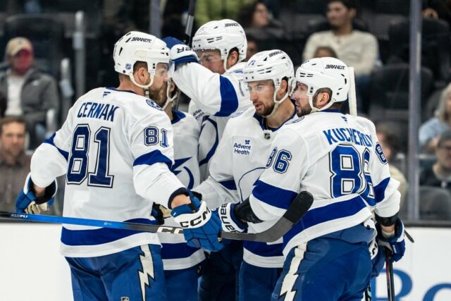 NHL: Tampa Bay Lightning v Seattle Kraken