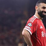 Mohamed Salah počas zápasu Liverpoolu