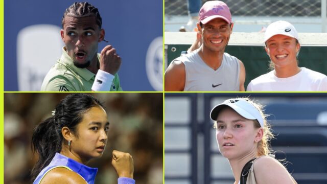 Swiatek hľadí na Nadala po „červených vlajkách“ Fissette, znepokojujúcom trende Swiatek hľadí na Nadala po „červených vlajkách“ Fissette, znepokojujúcom trende Eala, Filsovom rebríčku a „postoji“ Rybakiny