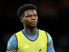 Tchouameni hovorí s Arbeloom, Alonsom, Viniciusom, Mbappem a Bayernom Mníchov po víťazstve v Man City Tchouameni hovorí s Arbeloom, Alonsom, Viniciusom, Mbappem a Bayernom Mníchov po víťazstve v Man City