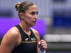 Tenisová hviezda poslala na WhatsApp „znepokojujúce správy“ po údajnom úniku databázy WTA Na obrázku: Snímka obrazovky príspevku Panna Udvardy na Instagrame.