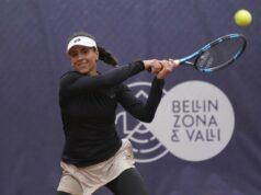 Tenisová hviezda tvrdí, že jej poslali fotografiu zbrane v mrazivej hrozbe pred zápasom v Indian Wells Stefanini hovorí, že jej poslali fotografiu zbrane (Getty)