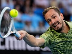 Tenisové hviezdy sú stále v Dubaji, pretože konflikt na Blízkom východe vyvoláva cestovný chaos Tenisový turnaj v Indian Wells, ktorý vlani vyhral Jack Draper, by sa mal začať v stredu (Getty Images)