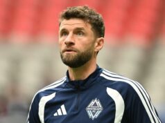 Thomas Muller, pruhované Whitecaps mieria na zemetrasenia Thomas Muller, pruhované Whitecaps mieria na zemetrasenia