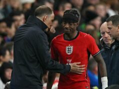 Thomas Tuchel znepokojuje zranenie Noniho Maduekeho v obrovskom koncerne Arsenalu Noni Madueke sa zranil pri remíze Anglicka s Uruguajom